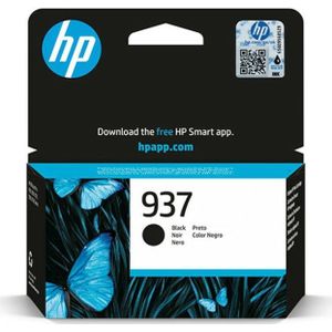 HP 937 Black Original Ink Cartridge inktcartridge 1 stuk(s) Origineel Normaal rendement Zwart