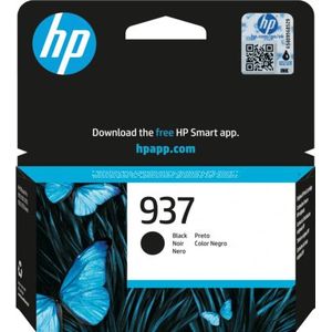 HP 937 Black Original Ink Cartridge inktcartridge 1 stuk(s) Origineel Normaal rendement Zwart