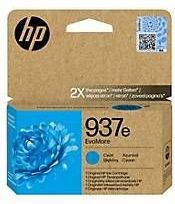HP 937e EvoMore Cyan Original Ink Cartridge inktcartridge 1 stuk(s) Origineel Hoog (XL) rendement