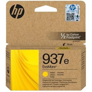 HP 937e EvoMore Yellow Original Ink Cartridge inktcartridge 1 stuk(s) Origineel Hoog (XL) rendement Geel