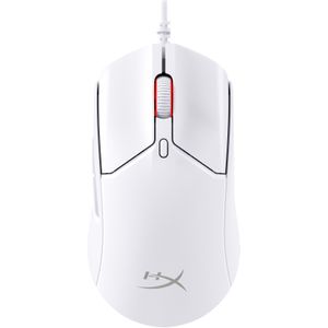 HyperX Pulsefire Haste 2 - Maus - optisch - 6 Tasten - kabelgebunden - weiß