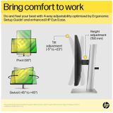 HP E24q G5 6N4F1AA Monitor 61,0 cm (24,0 Zoll) schwarz