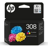 HP 308 originele driekleureninktcartridge