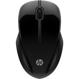 HP 250 draadloze Empire-muis, USB-A- en Bluetooth 5.0-verbinding, blauwe led-technologie, resolutie tot 1600 dpi, gevormd en ergonomisch profiel, compatibel met Windows 10, 11 en Chrome OS, zwart