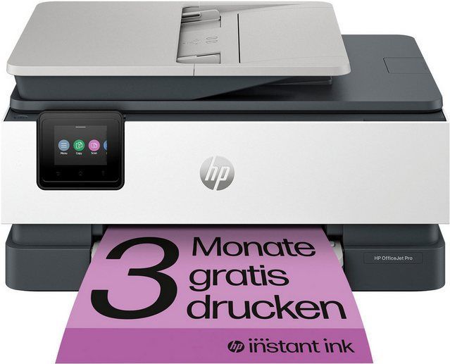 HP OfficeJet Pro 8132e - All-in-One Inkjetprinter - Geschikt voor Instant Ink - Light Cement