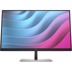 HP E24 G5 FHD PVC Free Monitor computer monitor 60,5 cm (23.8") 1920 x 1080 Pixels Full HD LCD Zwart, Zilver