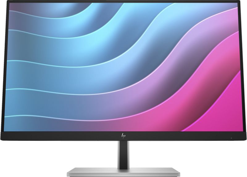 HP E24 G5 FHD PVC Free Monitor computer monitor 60,5 cm (23.8") 1920 x 1080 Pixels Full HD LCD Zwart, Zilver
