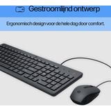 HP - 150 - Toetsenbord en Muis Combo - Bedraad - AZERTY - USB
