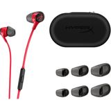 HyperX Cloud Earbuds II (Bedraad), Gaming headset, Rood