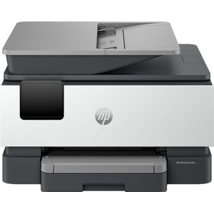 HP OfficeJet Pro 9122e All-in-One printer, Kleur, Printer voor Kleine en middelgrote ondernemingen, Printen, kopiëren, scannen, faxen, +, geschikt voor Instant Ink, printen vanaf telefoon of tablet, touchscreen, Smart Advance Scan, instant papier,