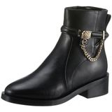 Michael Kors - Enkellaarsjes - Zwart - Leer