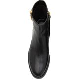 Michael Kors Regan Flat Bootie Black Brown - Enkellaars - Zwart