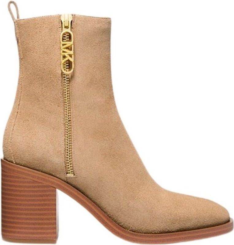 Michael Kors Regan Mid Bootie - Enkellaars Dames - Camel