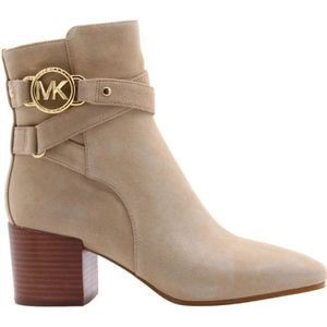 Michael Kors, Enkellaars Apeldoorn Beige, Dames, Maat:40 EU