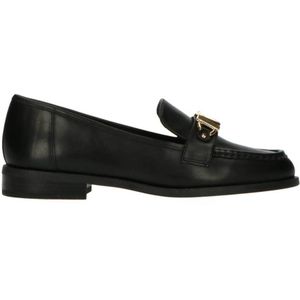 Michael Kors Tiegan leren loafers zwart