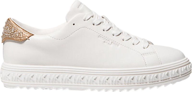 Michael Kors Grove - Lace Up Dames Sneakers - Camel