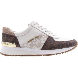 Michael Kors Allie Trainer, Derby Veterschoenen voor dames, Vanille, 39.5 EU