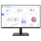 Lenovo ThinkVision T32p-30 LED display 80 cm (31.5") 3840 x 2160 Pixels 4K Ultra HD Zwart