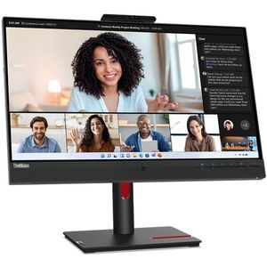 Lenovo ThinkVision T24mv-30 LED-monitor Energielabel E (A - G) 61 cm (24 inch) 1920 x 1080 Pixel 16:9 4 ms DisplayPort, Audio-Line-out, HDMI, USB 3.2 Gen 1,