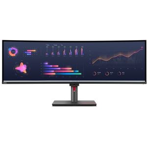 Lenovo ThinkVision P49w-30 LED display 124,5 cm (49") 5120 x 1440 Pixels DQHD Zwart