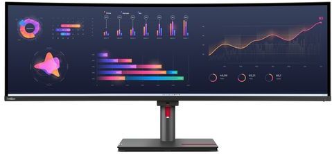 Lenovo ThinkVision P49w-30 LED display 124,5 cm (49") 5120 x 1440 Pixels DQHD Zwart