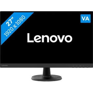 Lenovo D27-40 computer monitor 68,6 cm (27 inch) 1920 x 1080 Pixels Full HD LED Zwart