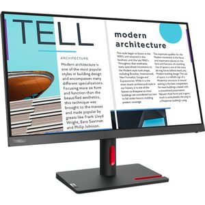 Lenovo ThinkVision S25e-30 LED display 62,2 cm (24.5 inch) 1920 x 1080 Pixels Full HD Grijs