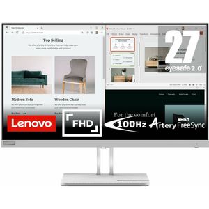 Lenovo L27e-40 - Full HD Monitor - AMD FreeSync - 100hz - 27 inch