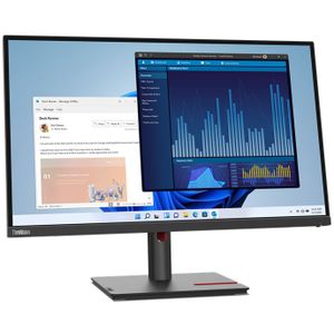 Lenovo ThinkVision T27p-30 LED display 68,6 cm (27"") 3840 x 2160 Pixels 4K Ultra HD Zwart