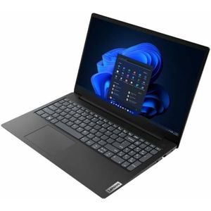 Lenovo V15 G4 AMN AMD Ryzen™ 3 7320U Laptop 39,6 cm (15.6") Full HD 8 GB LPDDR5-SDRAM 256 GB SSD Wi-Fi 5 (802.11ac) Windows 11 Pro Spaans Zwart