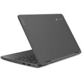 Lenovo 300e Yoga Chromebook 29,5 cm (11.6"") Touchscreen HD MediaTek Kompanio 520 4 GB LPDDR4x-SDRAM 32 GB eMMC Wi-Fi 6 (802.11ax) ChromeOS Grijs