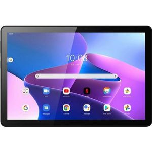 Lenovo Tab M10 FHD TB328FU 64GB (3e generatie) incl. transparante beschermhoes (10.10"", Stormgrijs, Grijs, Storm), Tablet, Grijs