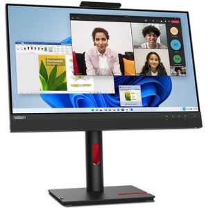 Lenovo ThinkCentre Tiny-In-One 24 LED display 60,5 cm (23.8 inch) 1920 x 1080 Pixels Full HD Touchscreen Zwart