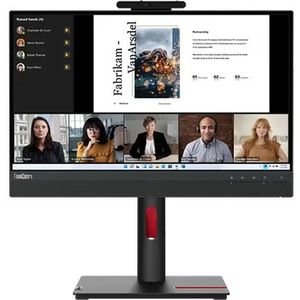 Lenovo ThinkCentre Tiny-In-One 22 Gen 5 LED display 54,6 cm (21.5") 1920 x 1080 Pixels Full HD Touchscreen Zwart