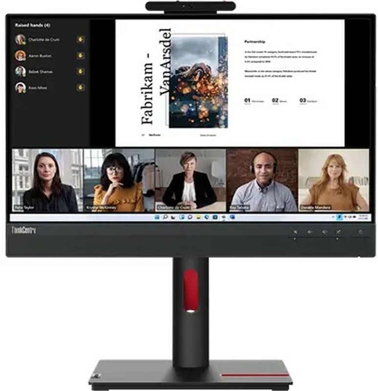 Lenovo ThinkCentre Tiny-In-One 22 computer monitor 54,6 cm (21.5"") 1920 x 1080 Pixels Full HD LED Touchscreen Zwart