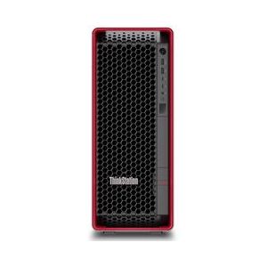 Lenovo ThinkStation P7 Intel® Xeon® W w5-3425 64 GB DDR5-SDRAM 1 TB SSD NVIDIA RTX A2000 Windows 11 Pro for Workstations Tower Workstation Zwart, Rood