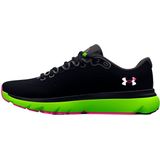 Under Armour - HOVR Infinite 4 - Hardloopschoenen - Black / Lime Surge / Rebel Pink - Heren