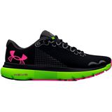 Under Armour - HOVR Infinite 4 - Hardloopschoenen - Black / Lime Surge / Rebel Pink - Heren