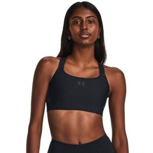 Under Armour - HeatGear High - Damesbeha - Zwart - Compressie
