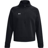 Under Armour UA Rival Fleece HZ Dames Trui - Zwart