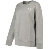 Under Armour - Pullover Essential Flc Os Crew - Grijs - Dames