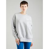 Under Armour - Pullover Essential Flc Os Crew - Grijs - Dames