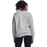 Under Armour UA Rival Fleece Crew Dames Sporttrui - Grijs