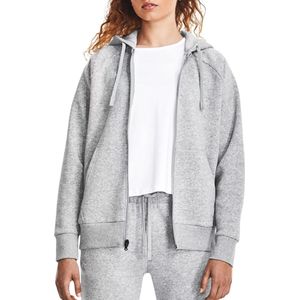 Under Armour UA Rival Fleece FZ Hoodie Dames Vest - Grijs