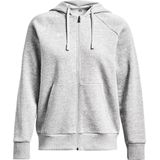 Under Armour UA Rival Fleece FZ Hoodie Dames Vest - Grijs