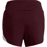 Under Armour Fly By Elite Hi Korte Broek Rood Vrouw