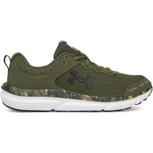 Under Armour Charged Assert 10 Camo Laufschuhe Herren 300 - marine od green/marine od green/black 41 für Herren, grün, Gr. 42 ½ EU
