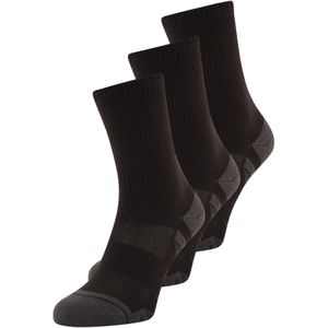 Under Armour UA Performance Tech 3pk Crew Unisex Sportsokken Zwart