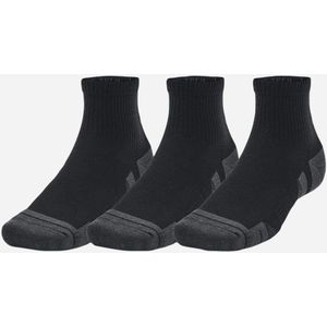 Under Armour Performance Tech Quarter Tennissocken in schwarz, Größe: 47.5-50.5