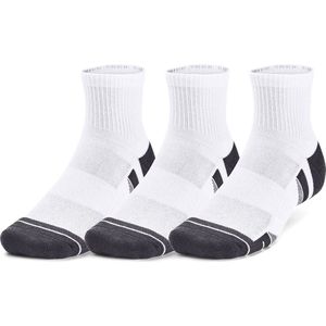 Under Armour Sokken Wit - Grijs - 3 Paar Performance Tech